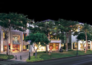 Wrap yourself in indulgence with world-class shopping at Luxury Row Waikiki