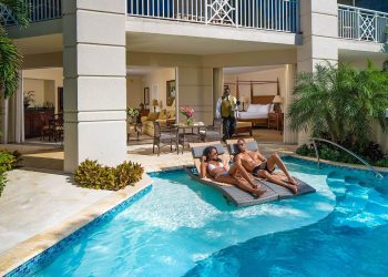 Submerged In These Caribbean Resorts with Swim-Up Rooms