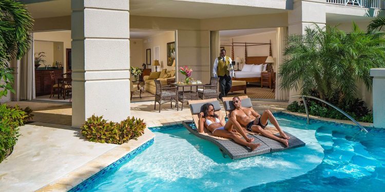 Submerged In These Caribbean Resorts with Swim-Up Rooms