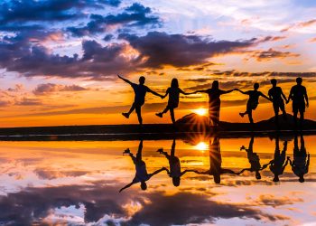 Japan’s “Beach Of Mirrors”, Chichibugahama